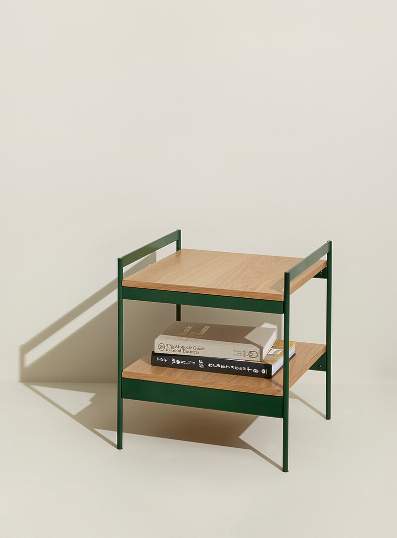 Jaunty square accent table product image 2