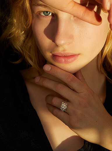 La bague en argent sterling Laconia