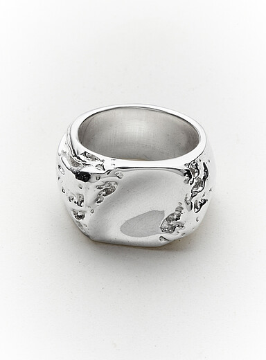 Rivage sterling silver ring