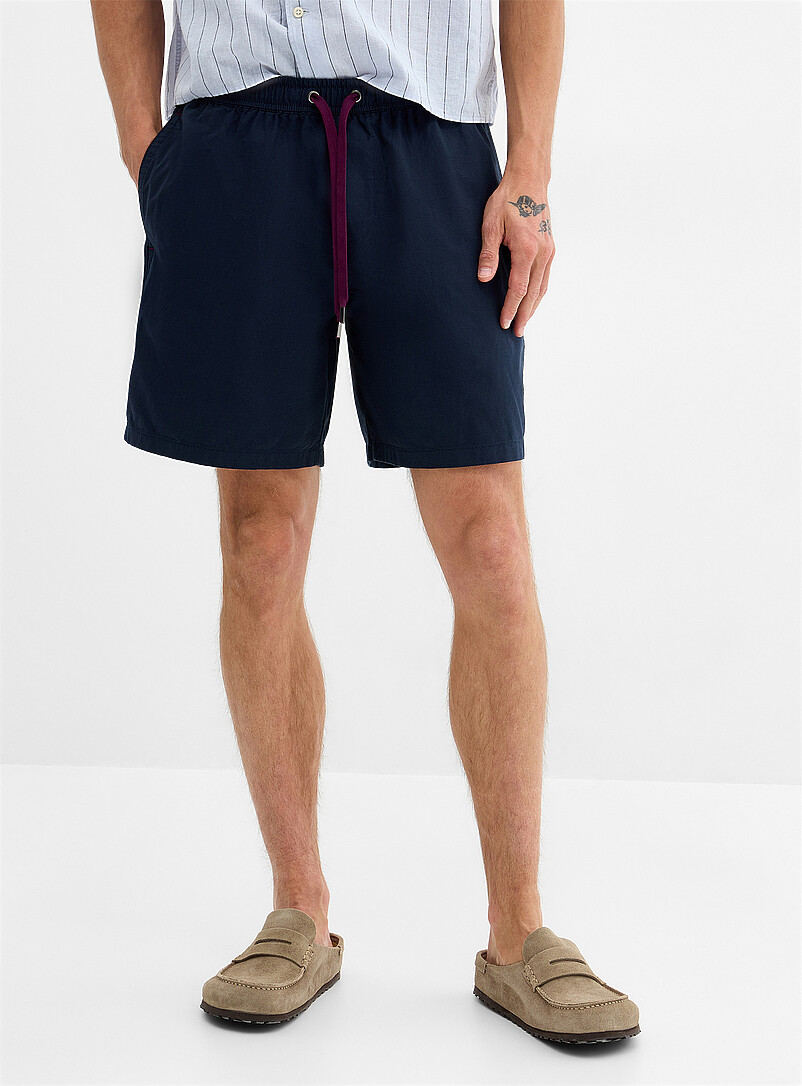 Rodd & Gunn Navy/Midnight Blue Woven fabric short for men