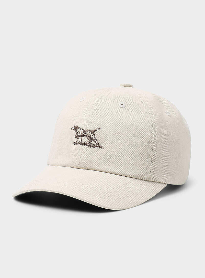 Embroidered Dog Logo 100% Cotton Cap