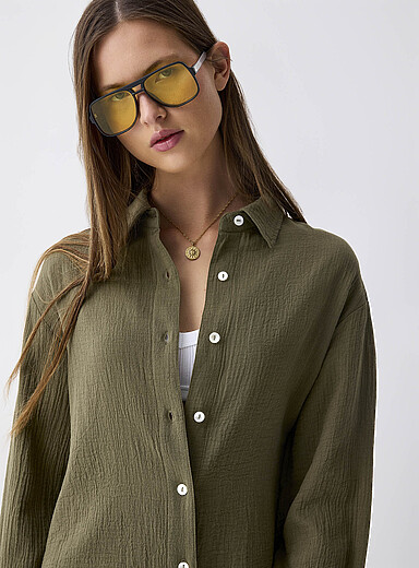 La chemise ample gaze coton bio