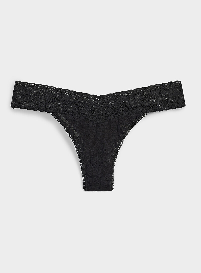 Stretch Lace Thong Nylon