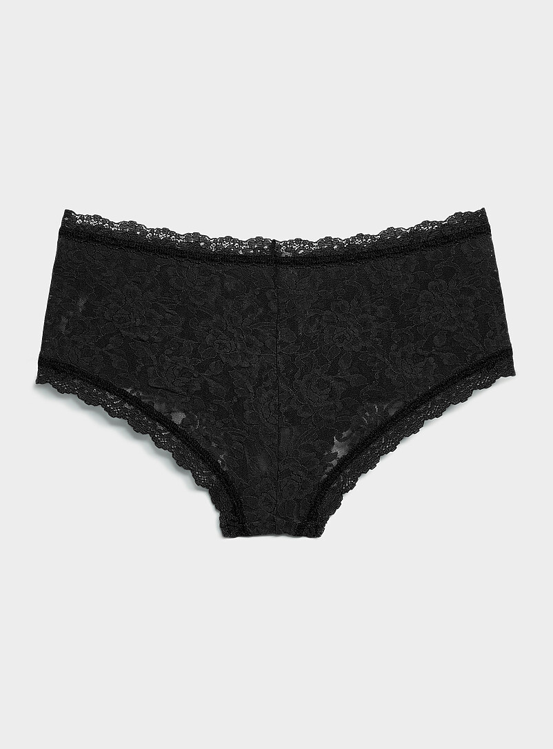 Pure lace boyshort Nylon product image 2