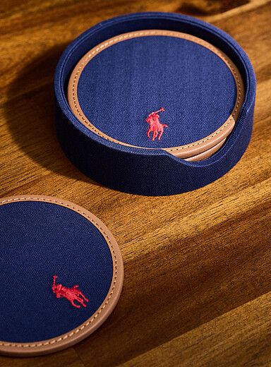 Signature logo coasters Set of 4