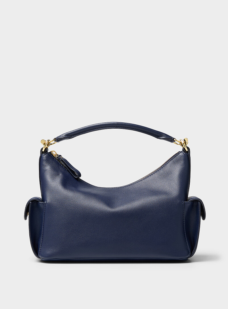 Lauren Ralph Lauren: Le sac pochettes lat&eacute;rales Blaike Brun pour femme