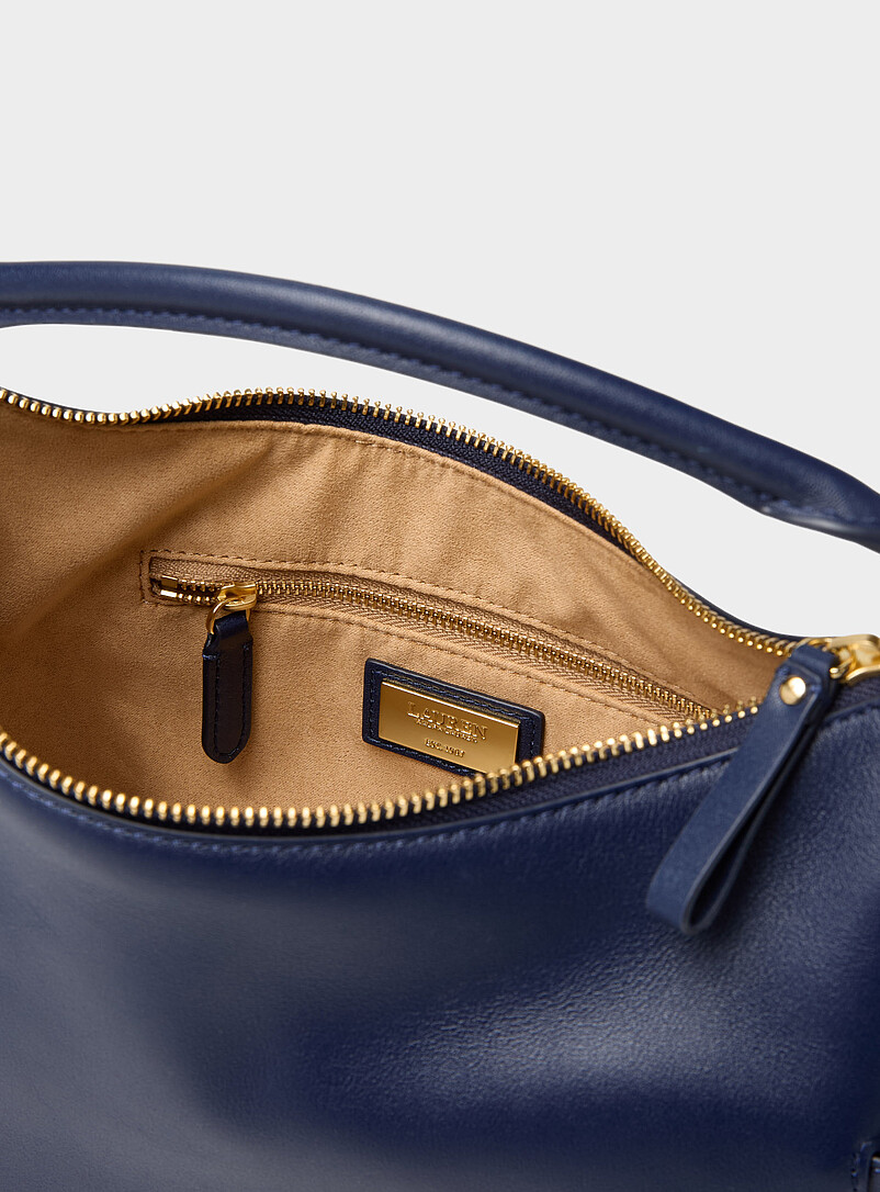 Lauren Ralph Lauren: Le sac pochettes lat&eacute;rales Blaike Brun pour femme
