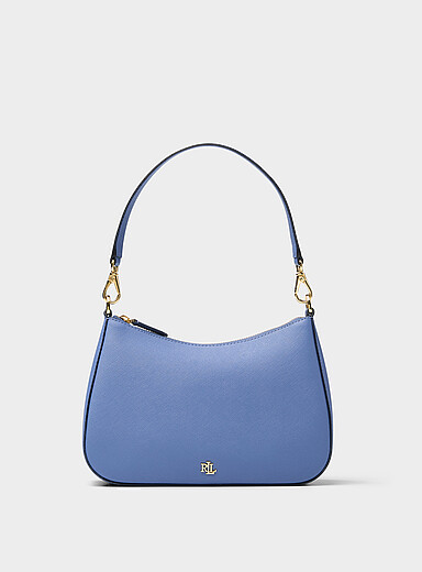 Danni textured leather crossbody bag