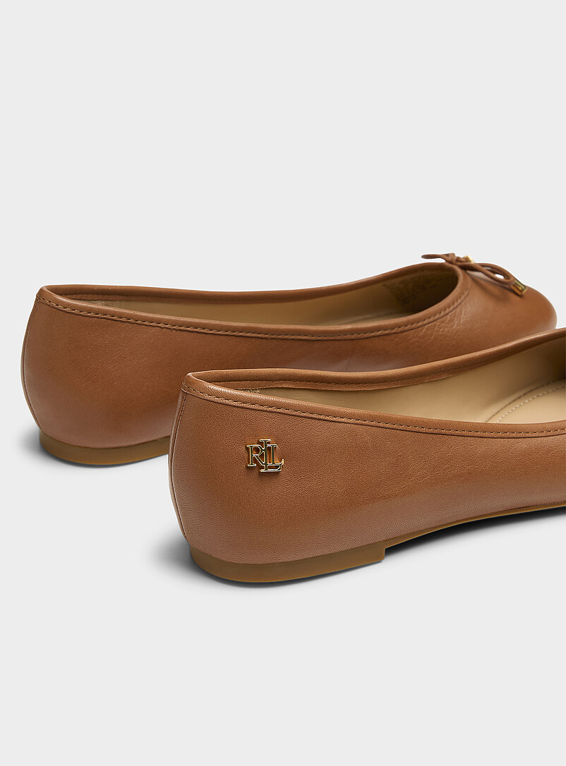 Jayna leather ballet flats Women | Lauren Ralph Lauren | All Our