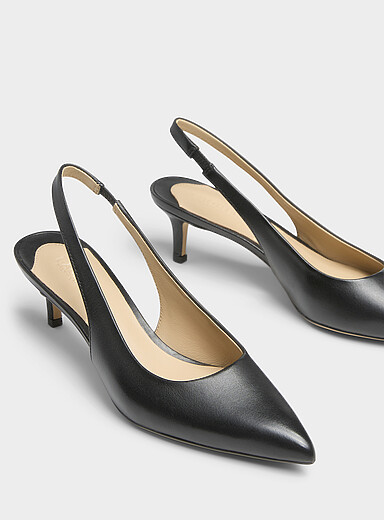 Lolah leather slingback pumps Women