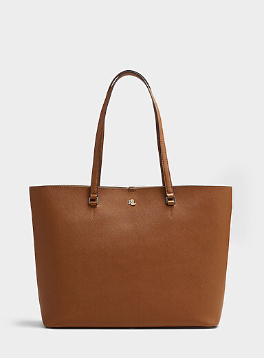 Le fourre-tout cuir textur&eacute; Karly