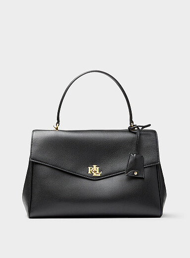 Le sac d'&eacute;paule cuir Farrah &eacute;b&egrave;ne