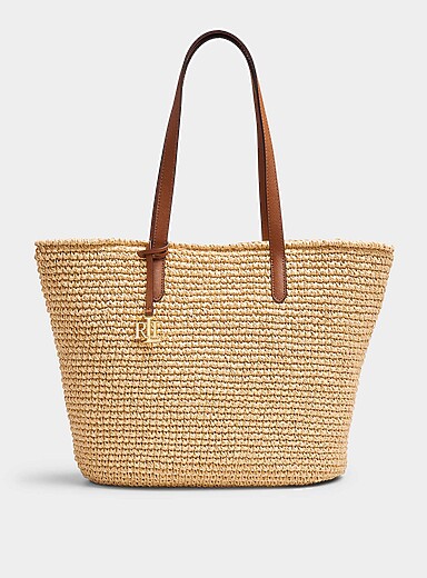 Le grand fourre-tout tiss&eacute; panier Lainey