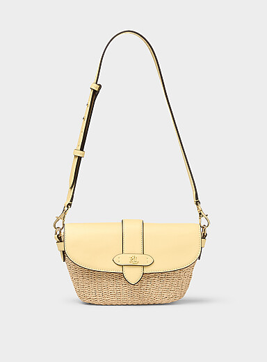 Le petit sac d'&eacute;paule tiss&eacute; panier Lynden