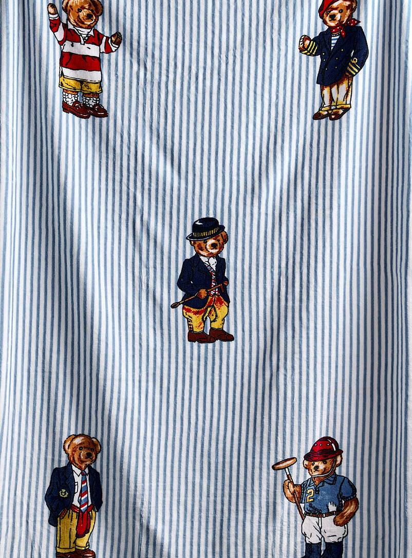 Stripes and teddy bear ultra-soft throw 127 x 178 cm product image 3