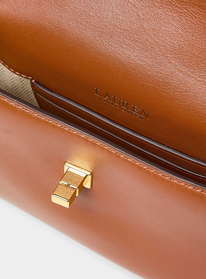Gold-chain leather mini shoulder bag product image 3
