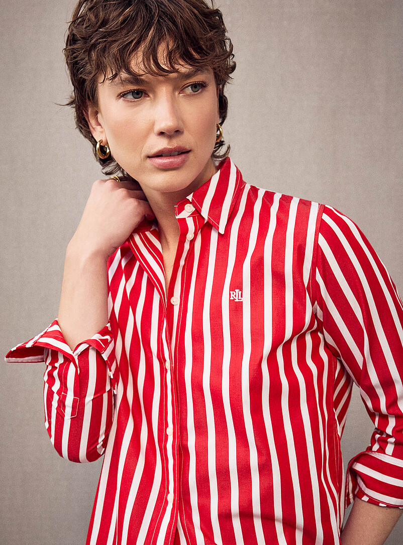 Red-and-white striped shirt product image 2