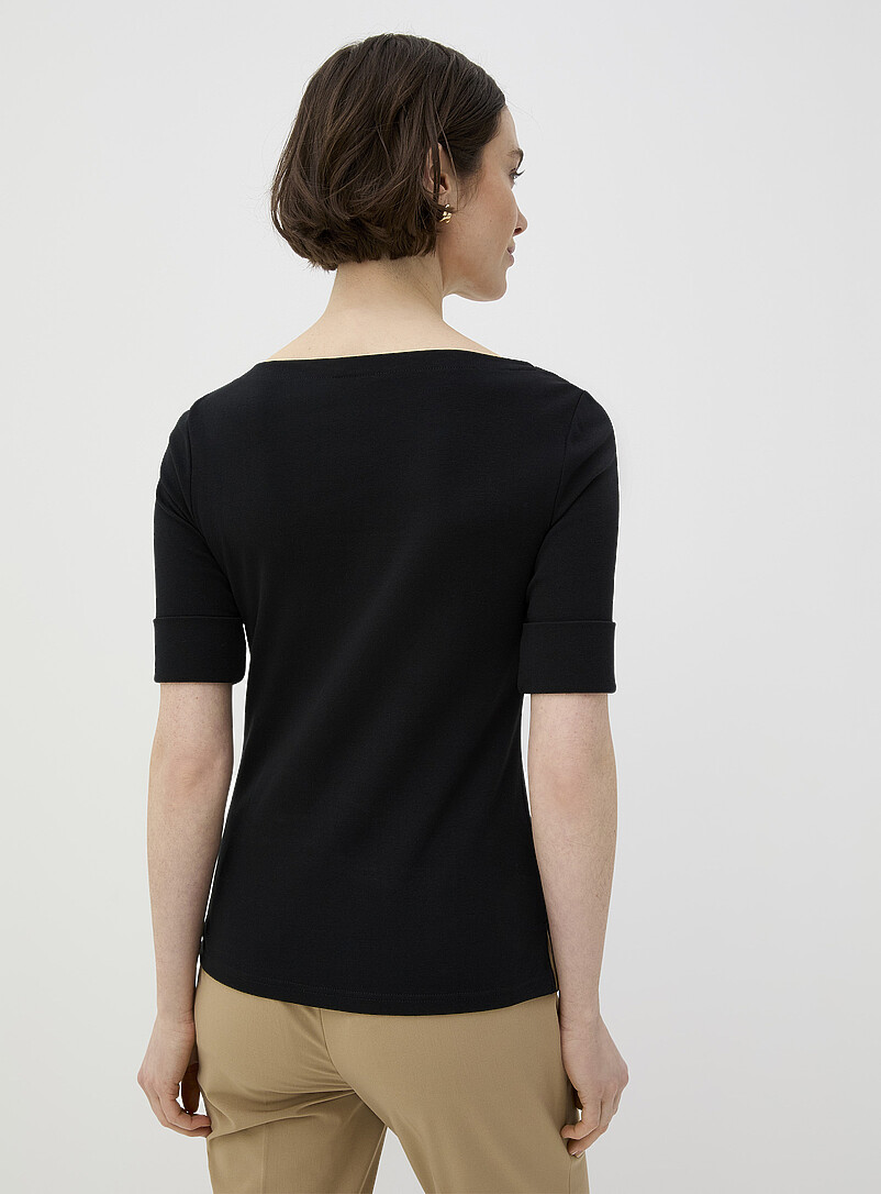Boat-neck T-shirt product image 2