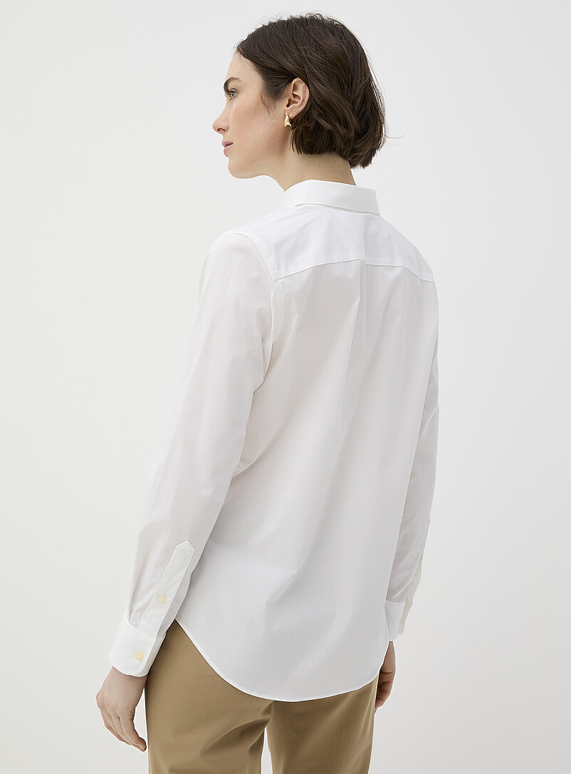 Solid poplin shirt product image 3