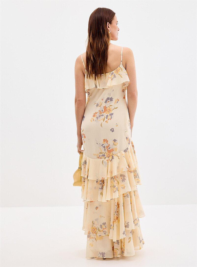 Floral breeze long ruffled dress product image 3