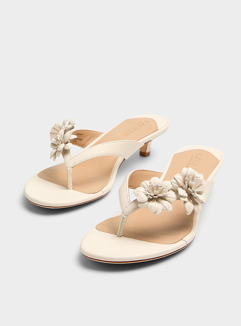 Francesca floral leather sandals Women product image (primary)