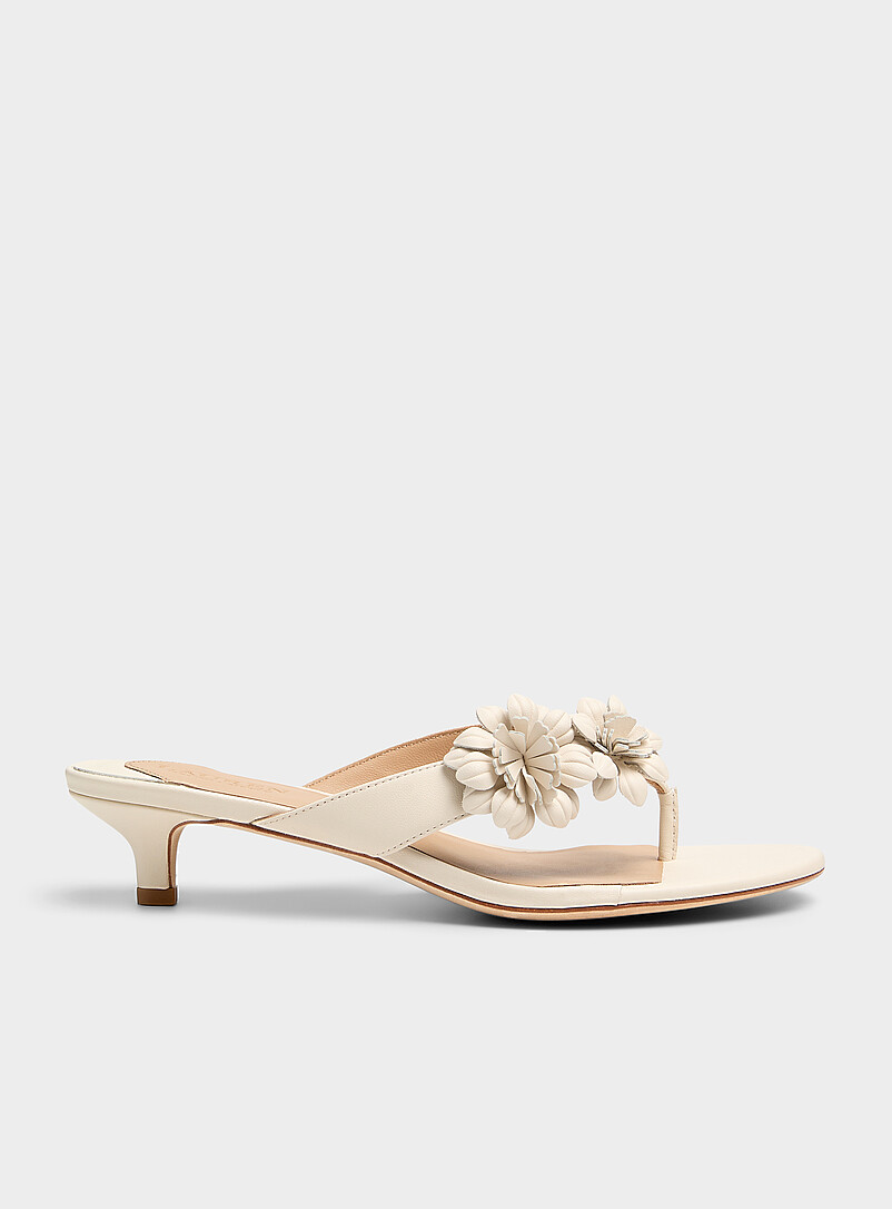 Francesca floral leather sandals Women product image 3
