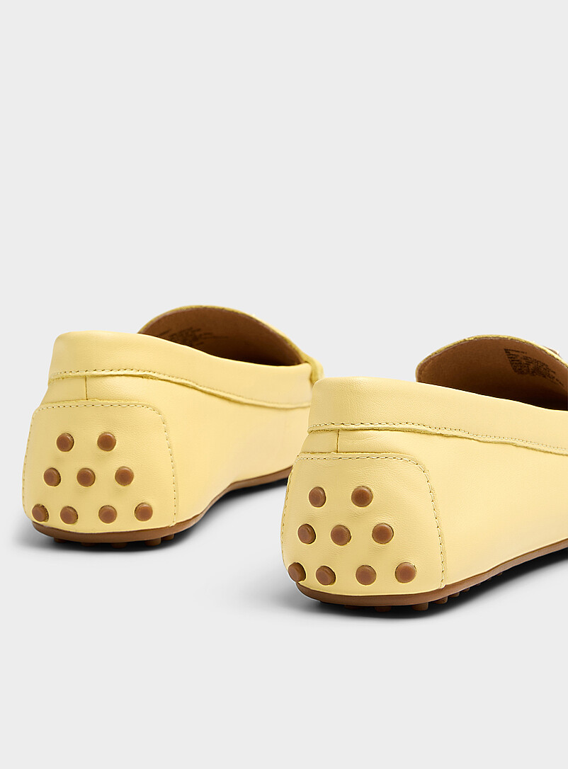 Barnsbury lemon leather loafers Women product image 2
