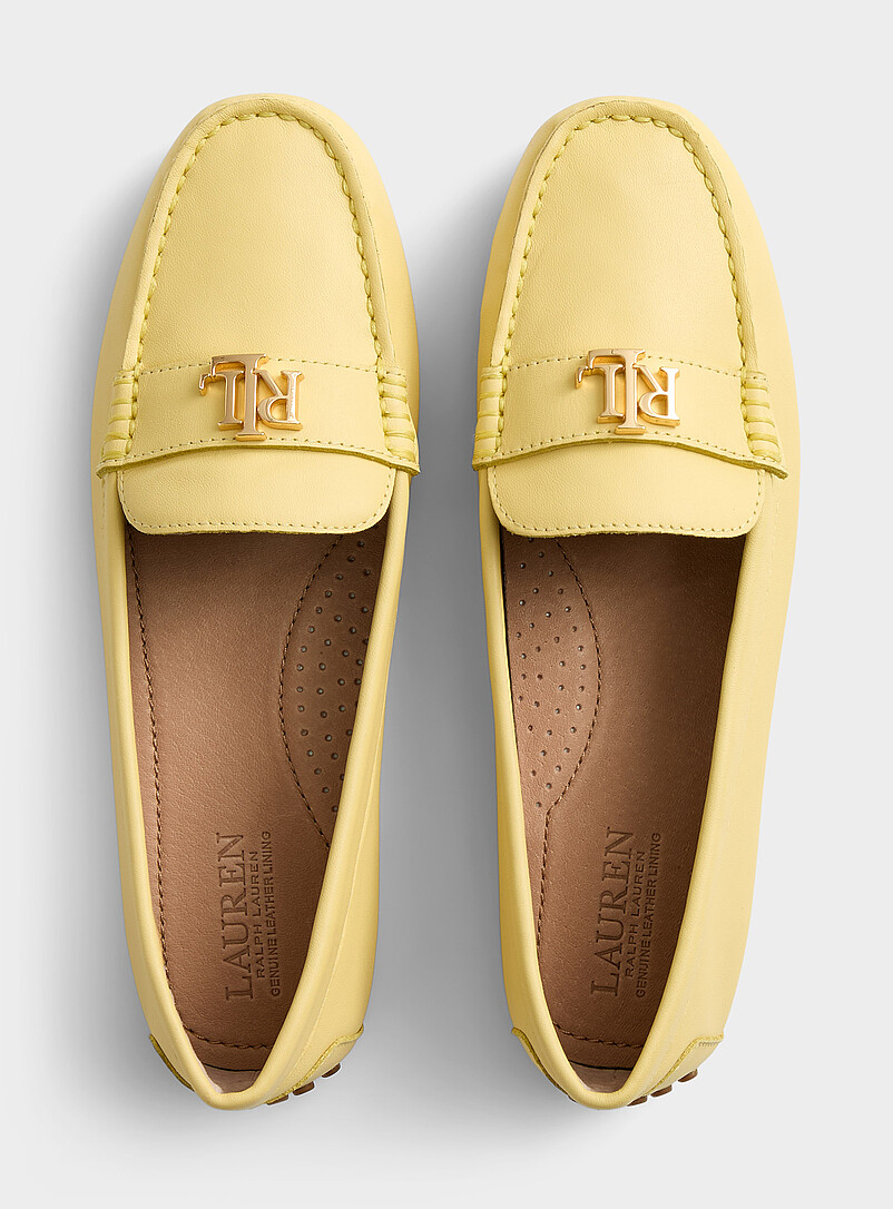 Barnsbury lemon leather loafers Women product image 3