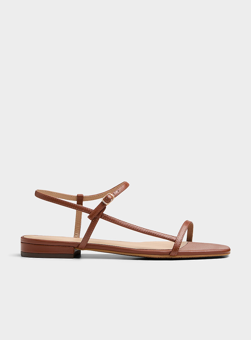 Lainee leather thin-strap sandals Women product image (primary)