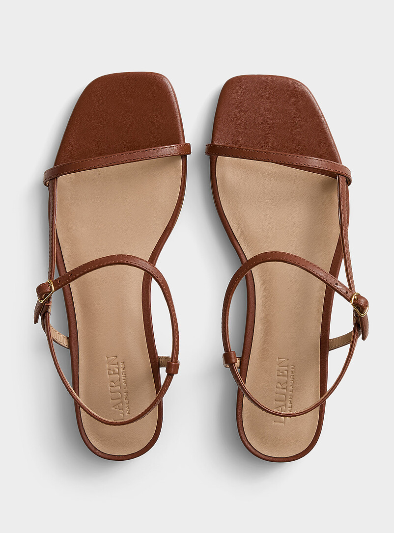 Lainee leather thin-strap sandals Women product image 2