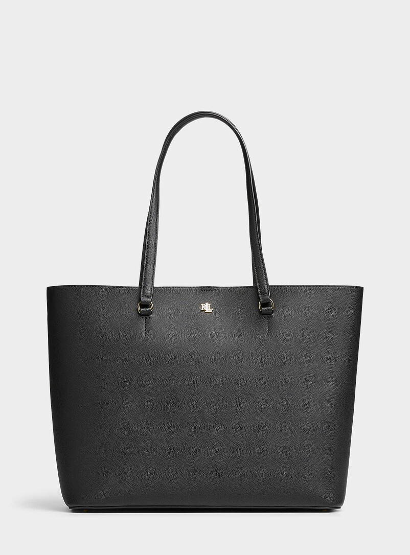 Karly textured leather tote bag product image (primary)