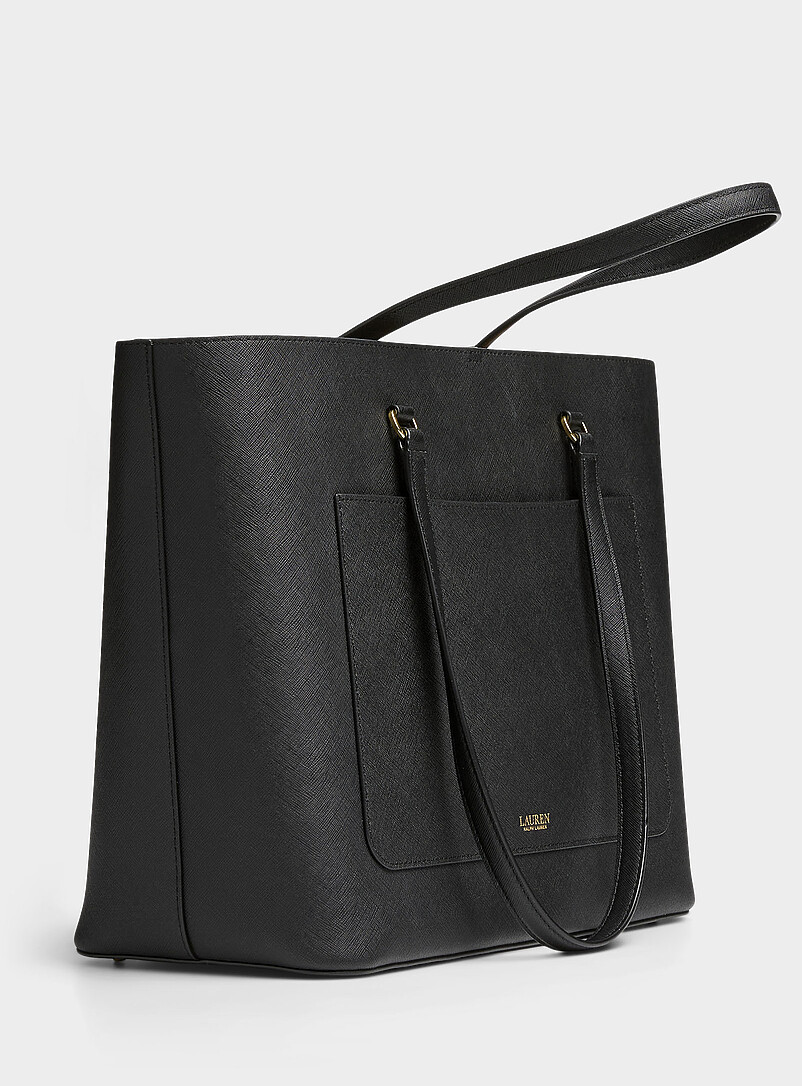Karly textured leather tote bag product image 2