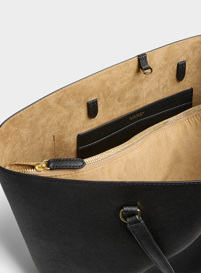 Karly textured leather tote bag product image 3