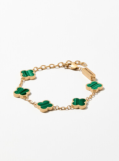 Le bracelet tr&egrave;fles g&eacute;o <b>Offert en exclusivit&eacute; chez Simons</b>