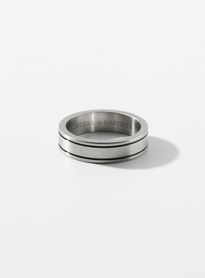 Verto grooved minimalist ring product image (primary)