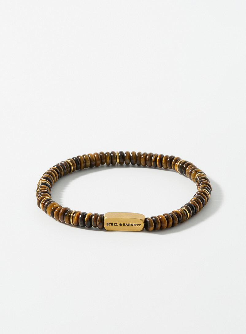 Semi-Precious Gemstone Disc Bracelet