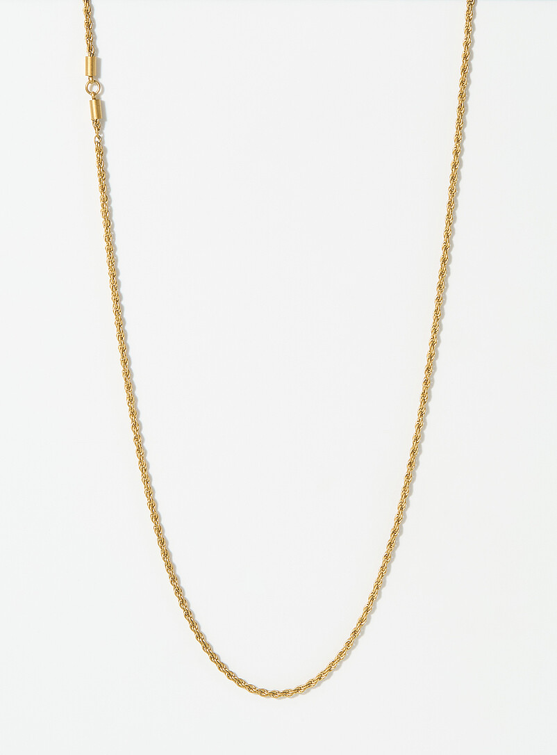 Matte Rope Link Chain
