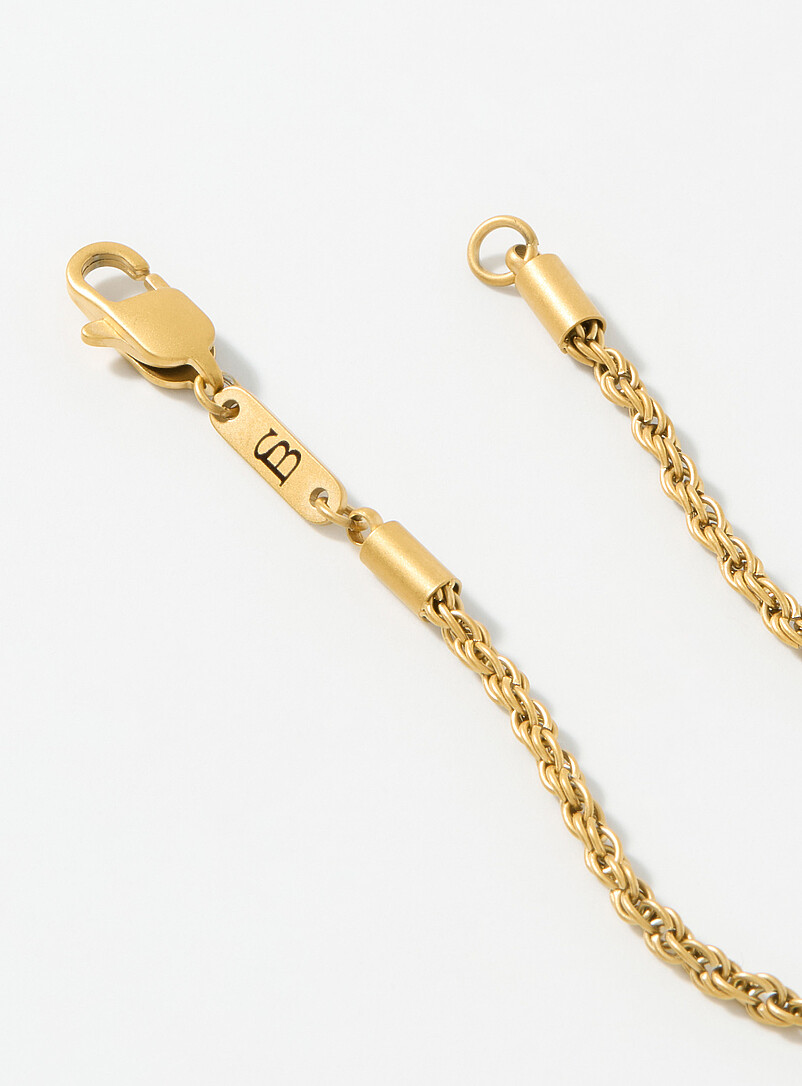 Matte rope link chain product image 2