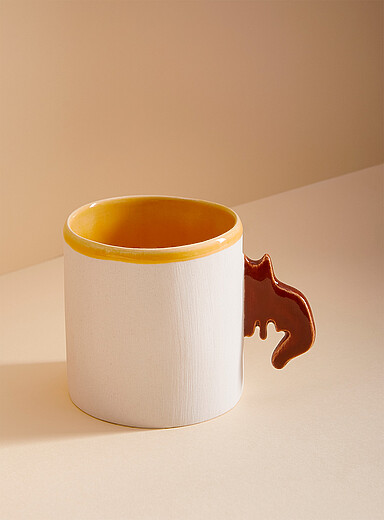 Little cat handle mug
