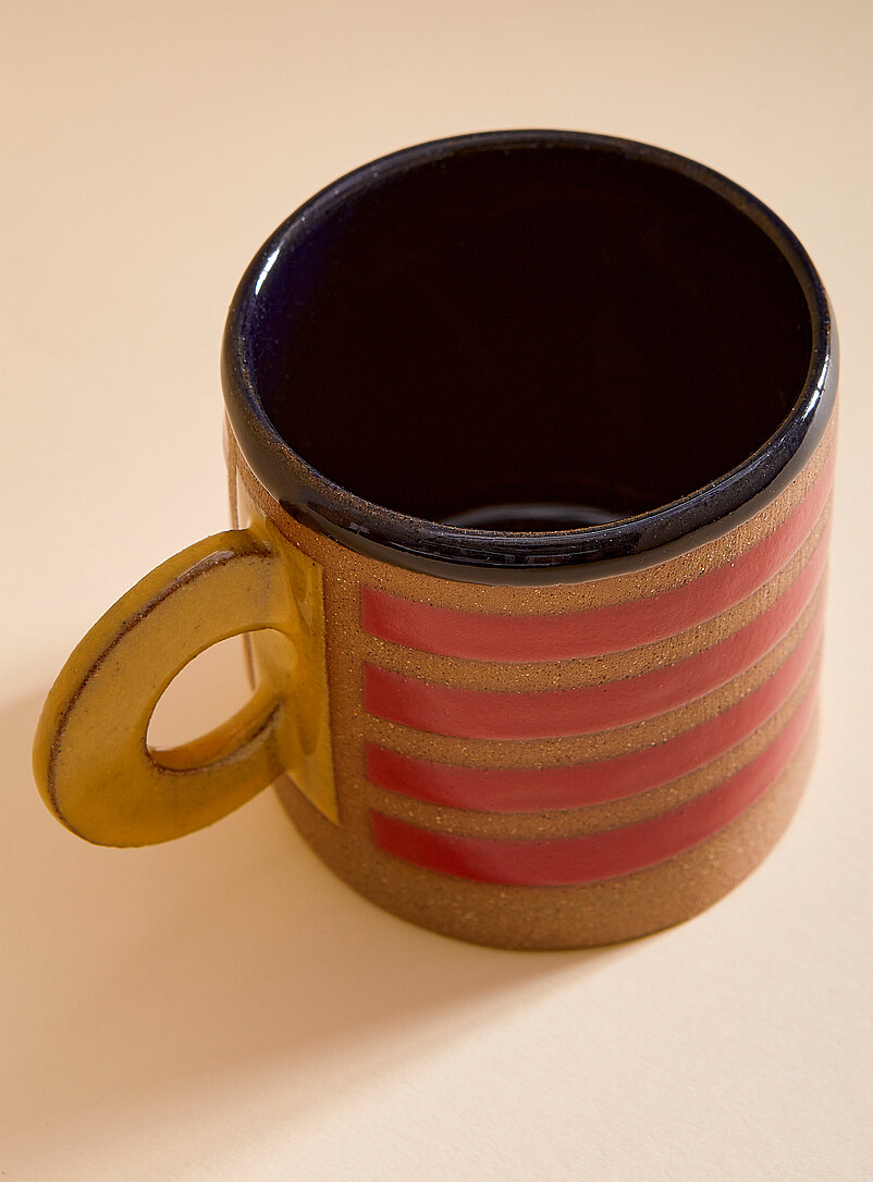 Colourful stripes mug | MonsieurKoukido | Dinnerware & Table Art