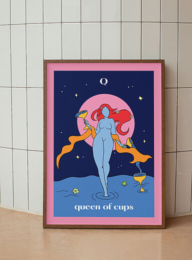 Queen of Cups art print See available sizes