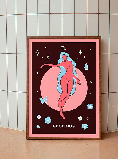 Zodiac art print See available sizes