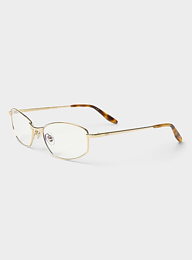 Les lunettes de lecture m&eacute;talliques modernes Lexie Anti-lumi&egrave;re bleue