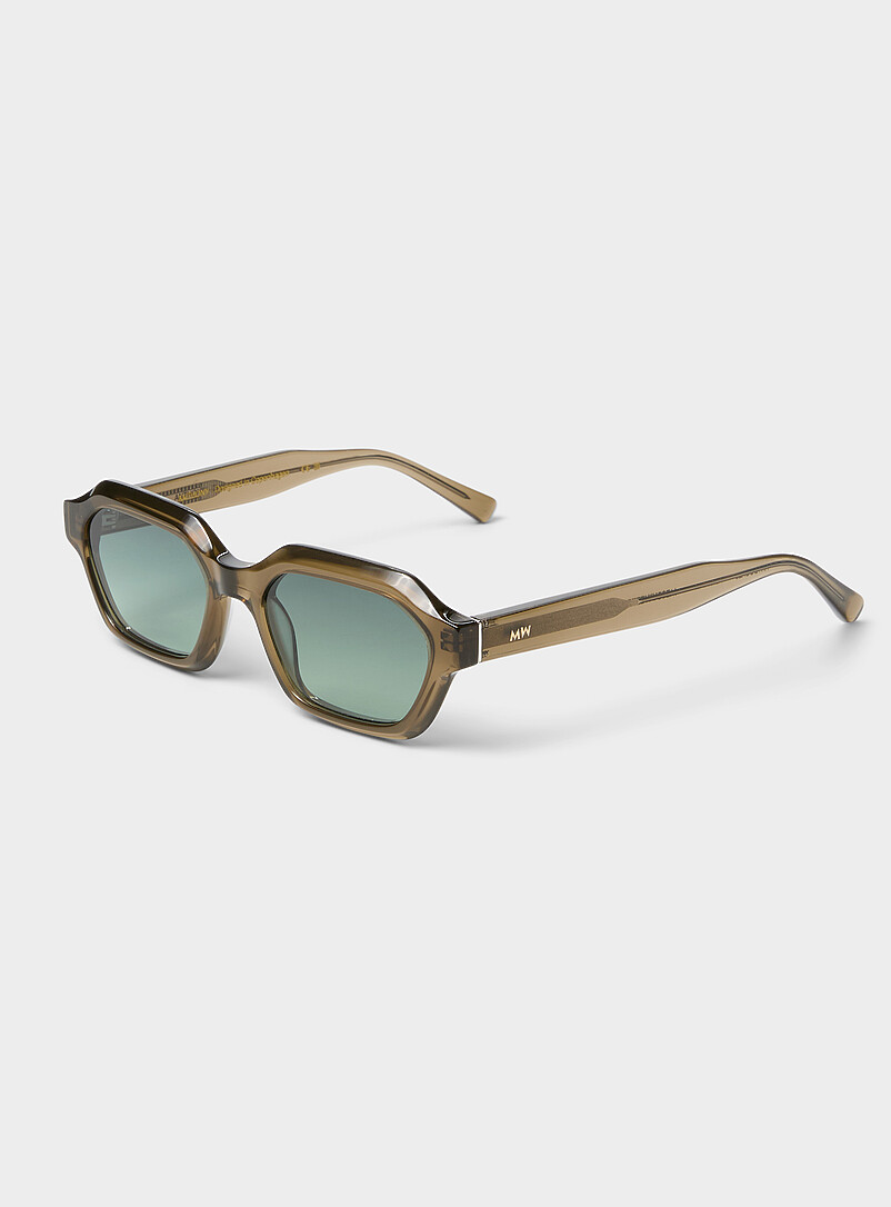 MESSYWEEKEND: Les lunettes de soleil anguleuses Anthony Noir pour homme