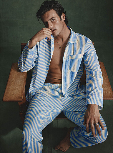 Striped pyjama pant