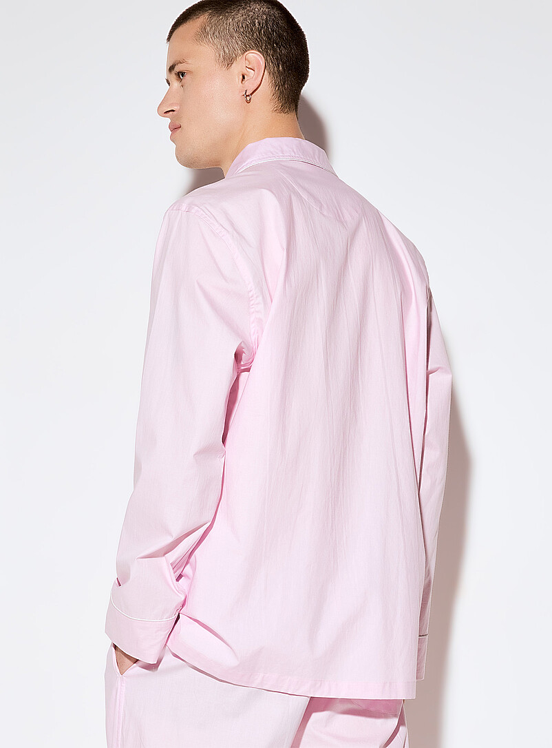 Light pink poplin shirt product image 3