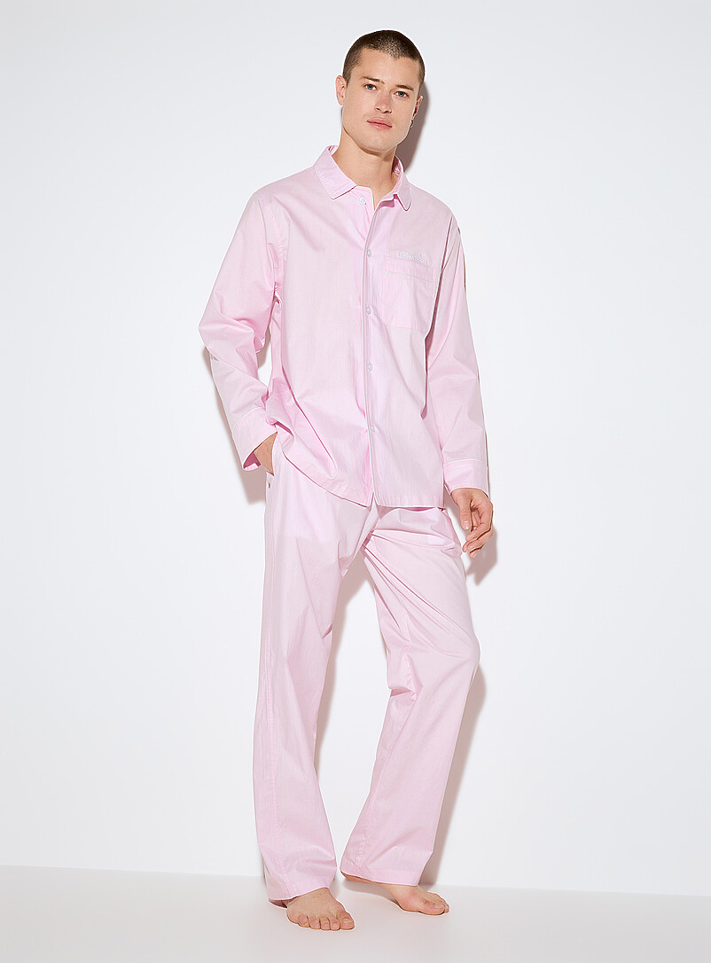 Light Pink Poplin Pyjama Pant