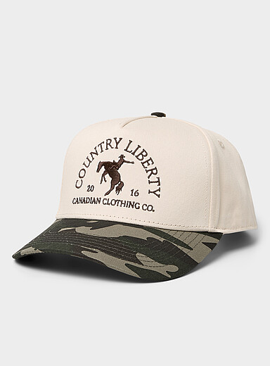 La casquette camouflage logo cowboy