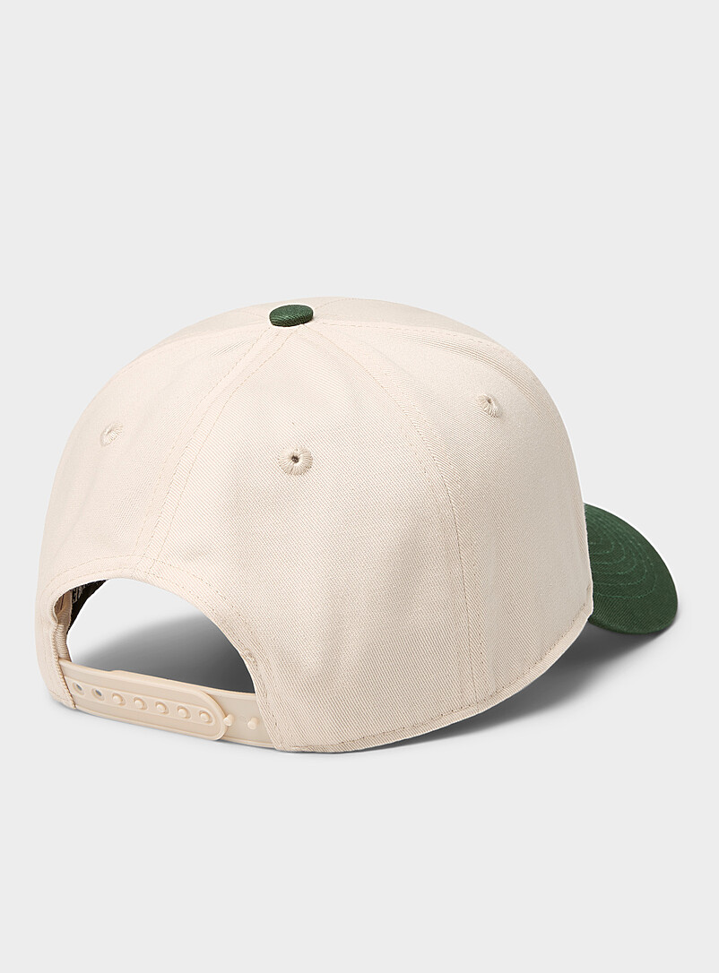 Forest-green visor cap product image 2