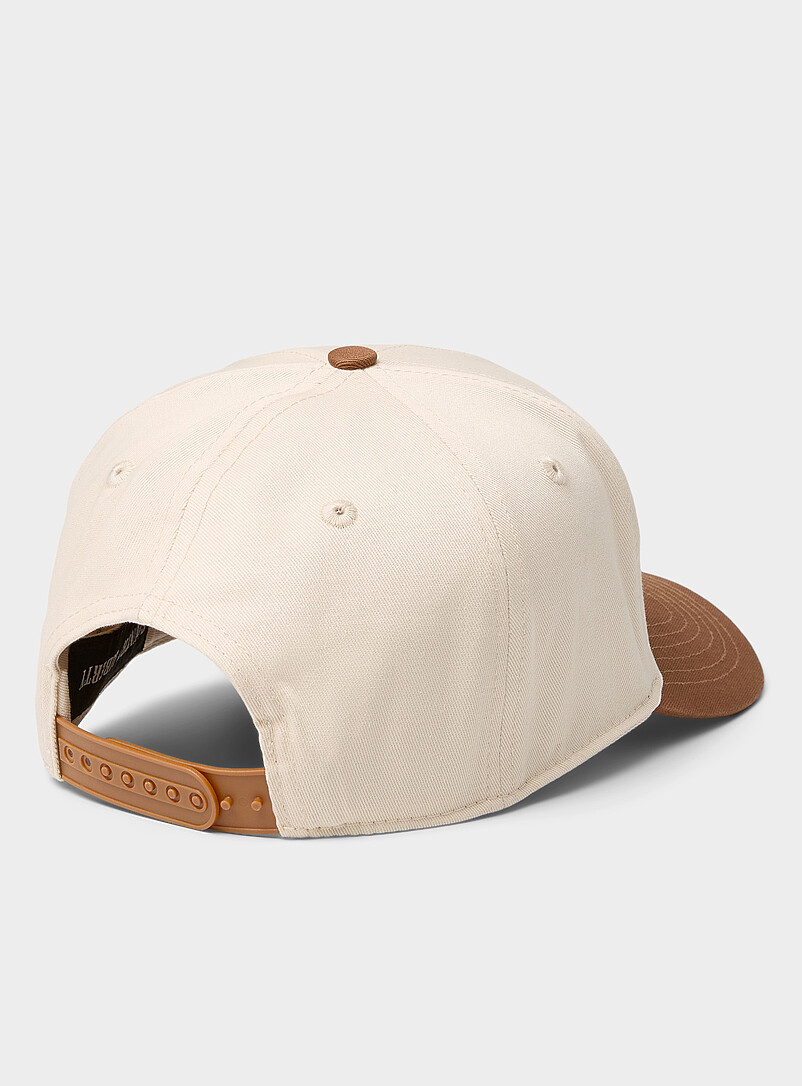 Ochre-visor cream cap product image 2